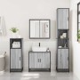 Mueble lavabo baño madera contrachapada sonoma gris 65x33x60 cm by , Bathroom furniture - Ref: Foro24-849267, Price: 64,35 €,...