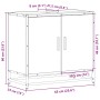 Mueble lavabo baño madera contrachapada sonoma gris 65x33x60 cm by , Bathroom furniture - Ref: Foro24-849267, Price: 64,35 €,...