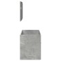 Armario de baño con espejo madera de ingeniería gris hormigón von , Badezimmermöbel - Ref: Foro24-856380, Preis: 81,05 €, Rab...