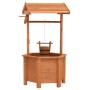Formschöner Pflanzkasten aus Tannenholz, 40x40x84 cm von vidaXL, Rasenschmuck und Gartenskulpturen - Ref: Foro24-47238, Preis...