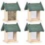 Bird feeders 4 units fir wood by vidaXL, Bird feeders - Ref: Foro24-47233, Price: 39,26 €, Discount: %