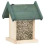 Comederos para pájaros 4 unidades madera de abeto de vidaXL, Comederos para pájaros - Ref: Foro24-47233, Precio: 28,71 €, Des...