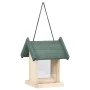 Comederos para pájaros 4 unidades madera de abeto de vidaXL, Comederos para pájaros - Ref: Foro24-47233, Precio: 28,71 €, Des...