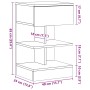 Mesitas de noche 2 uds madera ingeniería envejecida 40x35x65 cm by , Nightstands - Ref: Foro24-856749, Price: 90,65 €, Discou...