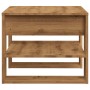Mesa de centro madera de ingeniería roble artisan 55,5x55x45 cm