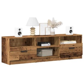 Mueble de TV madera ingeniería madera envejecida 150x33,5x45cm von , TV-Möbel - Ref: Foro24-856852, Preis: 98,14 €, Rabatt: %