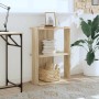 Librería 3 estantes madera ingeniería roble sonoma 60x30x80 cm von , Bücherregale und Regale - Ref: Foro24-860258, Preis: 42,...