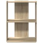Librería 3 estantes madera ingeniería roble sonoma 60x30x80 cm von , Bücherregale und Regale - Ref: Foro24-860258, Preis: 42,...