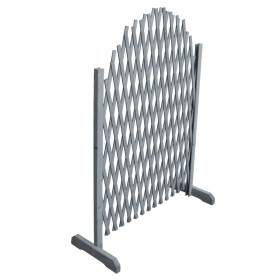 Gitterzaun aus massivem Tannenholz, Grau, 1,8 x 1 m von vidaXL, Zaunpaneele - Ref: Foro24-310036, Preis: 31,79 €, Rabatt: %