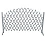 Valla de enrejado de madera maciza de abeto gris 1,8x1 m de vidaXL, Paneles de vallas - Ref: Foro24-310036, Precio: 30,17 €, ...