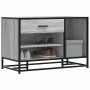 Banco zapatero madera de ingeniería gris sonoma 80x40x53,5 cm by , Benches for halls and storage - Ref: Foro24-849227, Price:...
