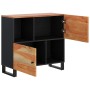 Aparador con 2 puertas madera maciza de acacia 80x33x75 cm by , Sideboards - Ref: Foro24-352922, Price: 148,16 €, Discount: %