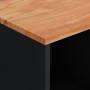 Aparador con 2 puertas madera maciza de acacia 80x33x75 cm by , Sideboards - Ref: Foro24-352922, Price: 148,16 €, Discount: %