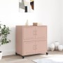 Aparador de acero laminado en frío rosa 68,5x39x72 cm von , Sideboards - Ref: Foro24-846651, Preis: 105,95 €, Rabatt: %