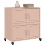 Aparador de acero laminado en frío rosa 68,5x39x72 cm von , Sideboards - Ref: Foro24-846651, Preis: 105,95 €, Rabatt: %