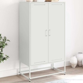 Aparador de acero blanco 68,5x38,5x123,5 cm von , Sideboards - Ref: Foro24-846499, Preis: 108,42 €, Rabatt: %