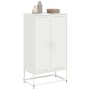 Aparador de acero blanco 68,5x38,5x123,5 cm by , Sideboards - Ref: Foro24-846499, Price: 108,33 €, Discount: %