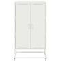 Aparador de acero blanco 68,5x38,5x123,5 cm by , Sideboards - Ref: Foro24-846499, Price: 108,33 €, Discount: %