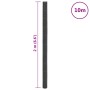 Membrana para malezas PP negra 2x10 m von , Anti-Unkraut-Netze - Ref: Foro24-4005228, Preis: 26,50 €, Rabatt: %