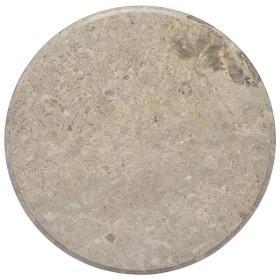 Tablero para mesa mármol gris Ø60x2,5 cm