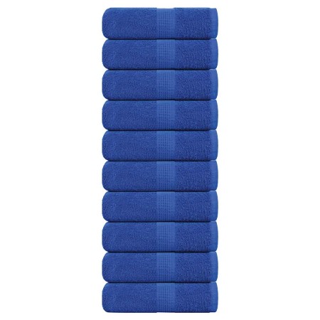 Toallas de visita 10 piezas azul 30x50 cm 360 g/m² 100% algodón von , Handtücher - Ref: Foro24-136709, Preis: 26,81 €, Rabatt: %