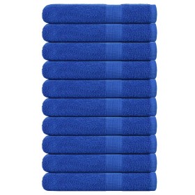 Toallas de sauna 10 uds 100% algodón azul 80x200 cm 360 gsm von , Handtücher - Ref: Foro24-136721, Preis: 112,06 €, Rabatt: %