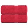 Toallas 2 uds 100% algodón rojo 30x30 cm 360 gsm by , Towels - Ref: Foro24-136920, Price: 11,29 €, Discount: %
