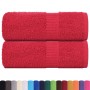 Toallas 2 uds 100% algodón rojo 30x30 cm 360 gsm by , Towels - Ref: Foro24-136920, Price: 11,29 €, Discount: %