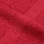 Toallas 10 uds 100% algodón rojo 30x30 cm 360 gsm de , Toallas - Ref: Foro24-136922, Precio: 20,69 €, Descuento: %