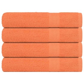 Toallas 4 uds 100% algodón naranja 100x200 cm 600 gsm von , Handtücher - Ref: Foro24-136915, Preis: 58,35 €, Rabatt: %