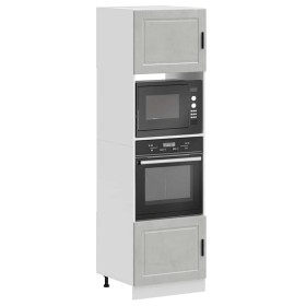 Armarios para horno 2 uds Porto gris hormigón madera ingeniería von , Küchenschränke - Ref: Foro24-3315055, Preis: 220,57 €, ...