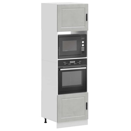 Armarios para horno 2 uds Porto gris hormigón madera ingeniería von , Küchenschränke - Ref: Foro24-3315055, Preis: 220,57 €, ...