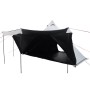 Tienda familiar tipi 6 personas tela opaca impermeable blanca de , Tiendas de campaña - Ref: Foro24-4009448, Precio: 325,54 €...
