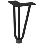 Patas de mesa tipo horquilla 4 uds acero macizo negro 20 cm von , Tischbeine - Ref: Foro24-4012432, Preis: 39,19 €, Rabatt: %