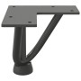 Patas de mesa tipo horquilla 4 uds acero macizo antracita 10 cm by , Table legs - Ref: Foro24-4012430, Price: 29,38 €, Discou...