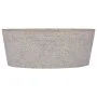 Gray marble sink Ø40x15 cm by vidaXL, Sinks - Ref: Foro24-149179, Price: 133,80 €, Discount: %