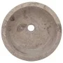 Gray marble sink Ø40x15 cm by vidaXL, Sinks - Ref: Foro24-149179, Price: 133,80 €, Discount: %