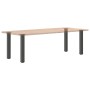 Patas para mesa de centro 4 uds acero antracita 72-74 cm by , Table legs - Ref: Foro24-4012470, Price: 88,45 €, Discount: %