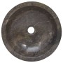 Gray marble sink Ø40x12 cm by vidaXL, Sinks - Ref: Foro24-149157, Price: 126,78 €, Discount: %