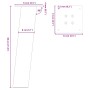 Patas para mesa de centro 4 uds acero antracita 30 cm de , Patas para mesas - Ref: Foro24-4012498, Precio: 65,29 €, Descuento: %