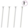 Patas para mesa de centro 4 uds acero blanco 72 cm by , Table legs - Ref: Foro24-4012493, Price: 57,40 €, Discount: %
