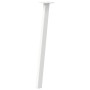 Patas para mesa de centro 4 uds acero blanco 72 cm by , Table legs - Ref: Foro24-4012493, Price: 57,40 €, Discount: %