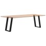 Patas para mesa comedor forma U 2uds acero negro 60x(72-73) cm by , Table legs - Ref: Foro24-4012788, Price: 68,22 €, Discoun...