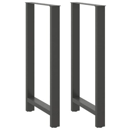 Patas de mesa de centro acero antracita 2 uds 60x(110-111) cm von , Tischbeine - Ref: Foro24-4013358, Preis: 126,75 €, Rabatt: %
