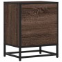 Mesitas noche 2 uds madera ingeniería marrón roble 40x31x50 cm by , Nightstands - Ref: Foro24-848718, Price: 66,51 €, Discoun...