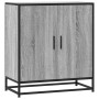 Aparador madera ingeniería y metal gris Sonoma 68x35x76 cm by , Sideboards - Ref: Foro24-848967, Price: 79,59 €, Discount: %