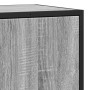 Aparador madera ingeniería y metal gris Sonoma 68x35x76 cm by , Sideboards - Ref: Foro24-848967, Price: 79,59 €, Discount: %