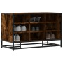Banco zapatero madera de ingeniería roble ahumado 84x40x53,5 cm von , Bänke für Hallen und Lager - Ref: Foro24-849231, Preis:...
