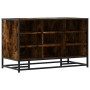 Banco zapatero madera de ingeniería roble ahumado 84x40x53,5 cm von , Bänke für Hallen und Lager - Ref: Foro24-849231, Preis:...