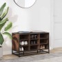 Banco zapatero madera de ingeniería marrón roble 84x40x53,5 cm von , Bänke für Hallen und Lager - Ref: Foro24-849233, Preis: ...